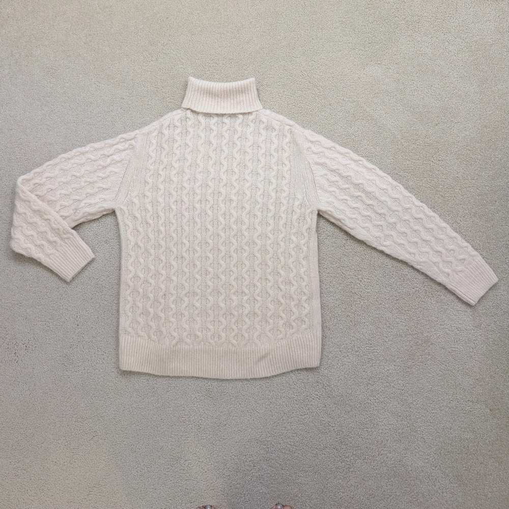 & Other Stories Cream Turtleneck Sweater - Picture 3 of 10